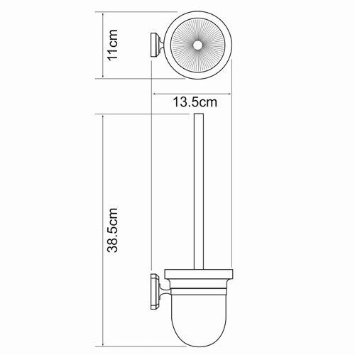 Щетка для унитаза K-3027 Oder